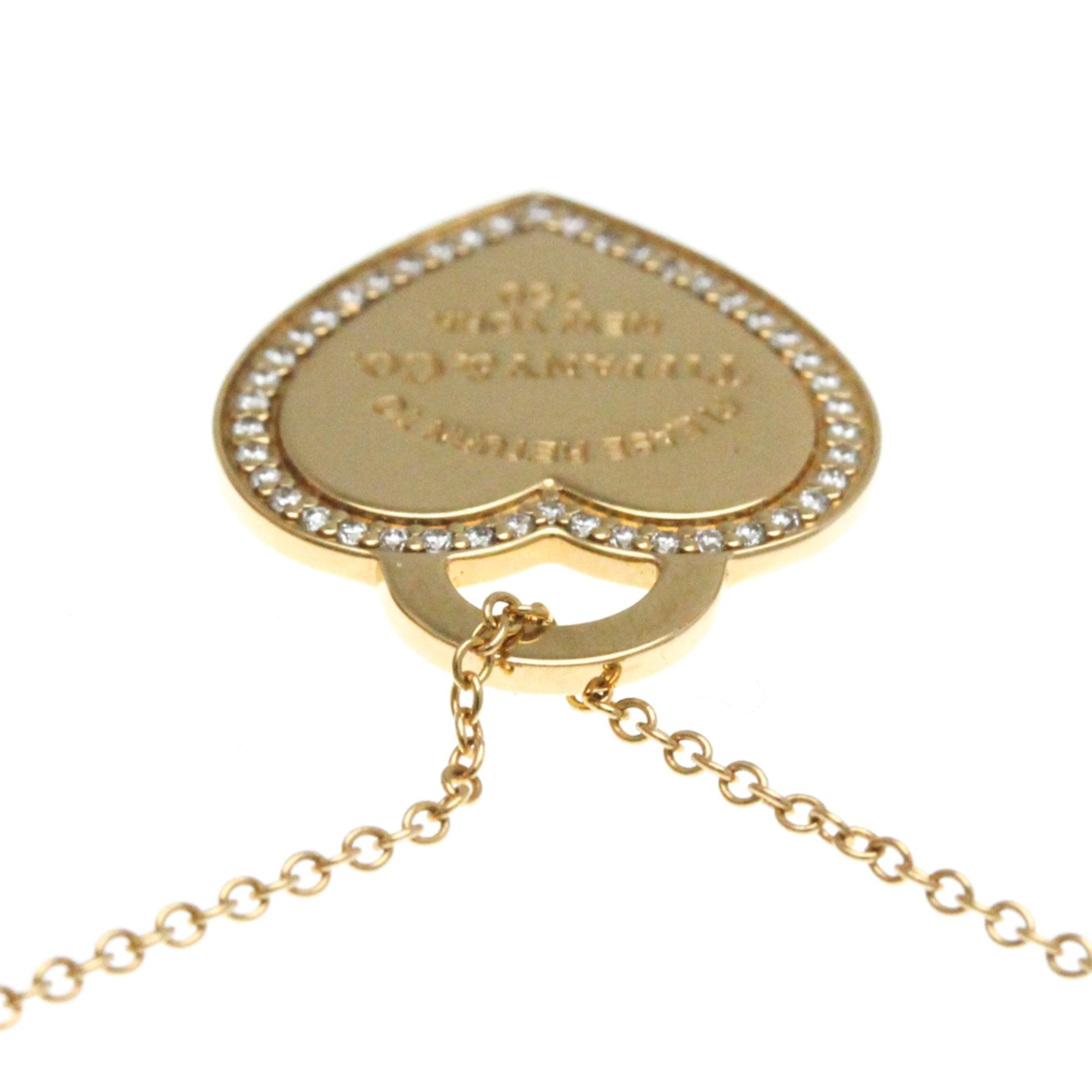 Return To Tiffany Pendant Necklace 18K Rose Gold