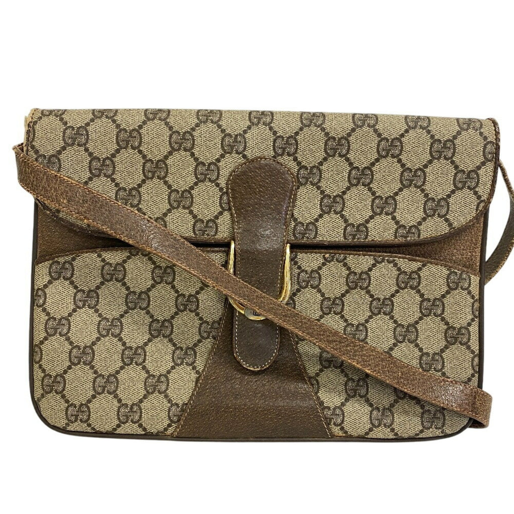 Vintage Web Crossbody Bag GG Coated Canvas Small