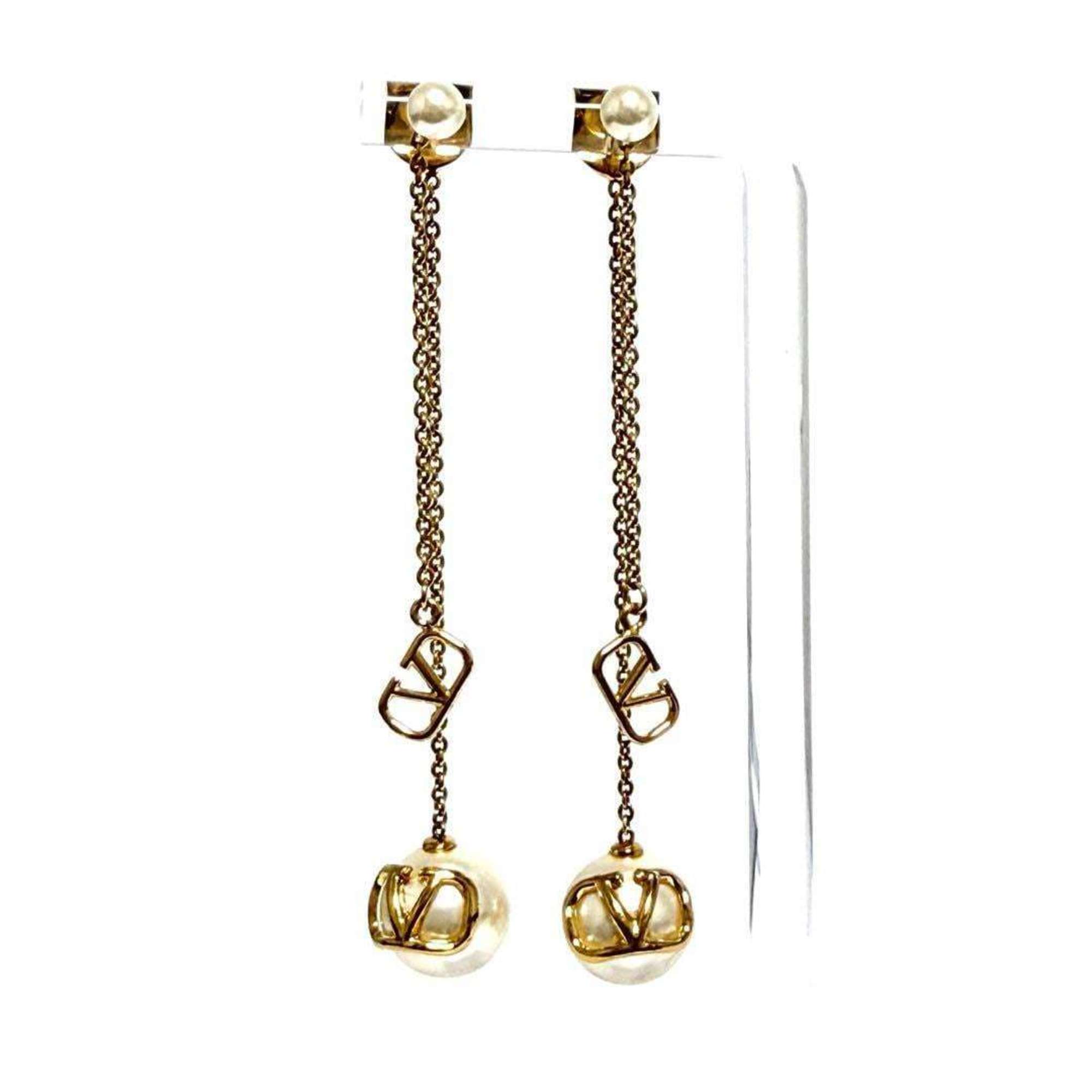 Logo Earrings Metal