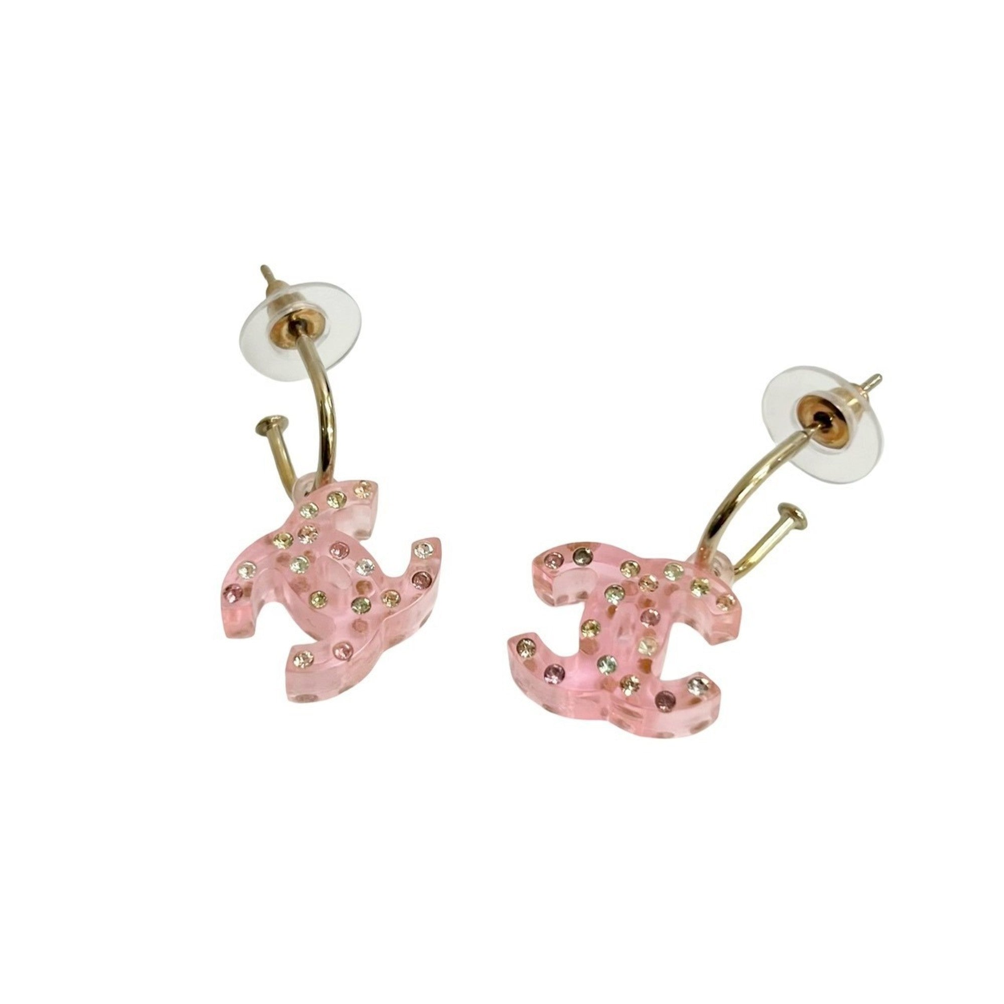 CC Logo Earrings Metal