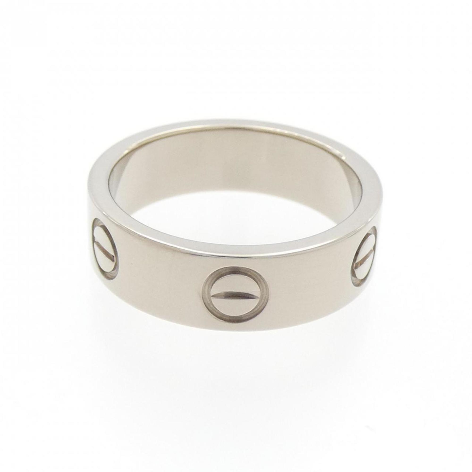 Love Ring 18K White Gold