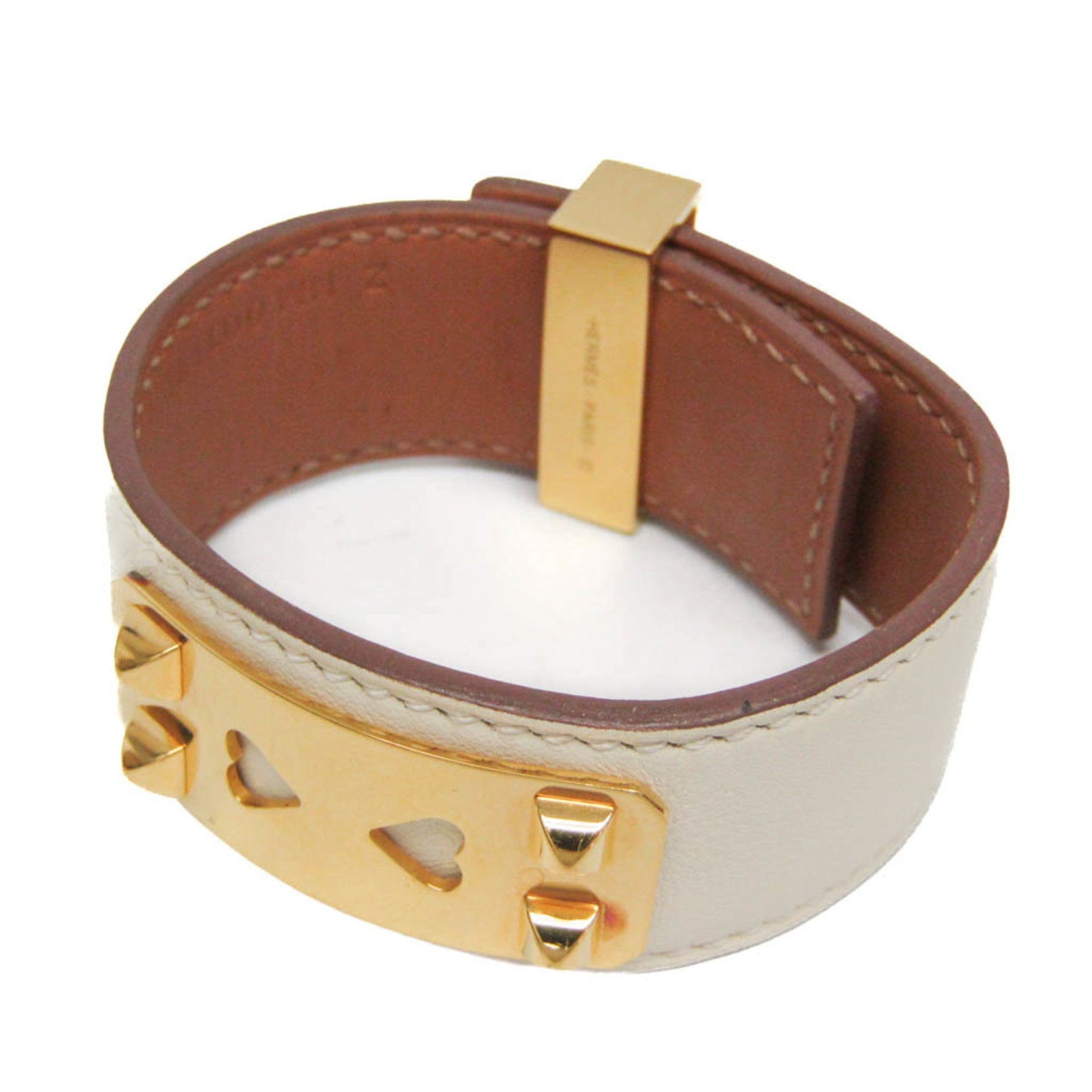 Collier de Chien Bracelet Leather and Metal