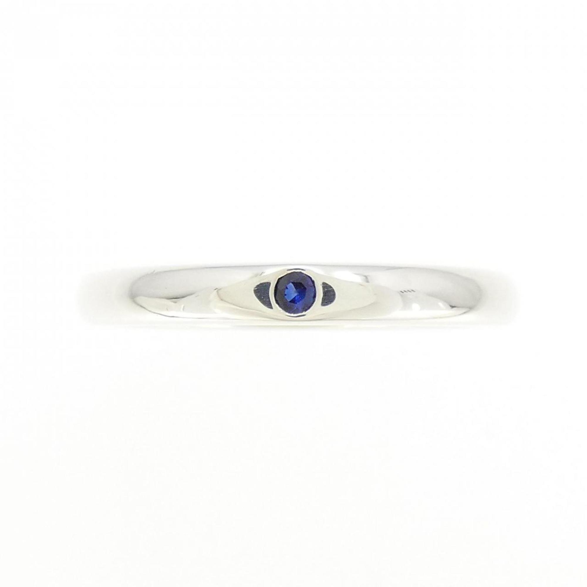 Ring Sterling Silver with Sapphire