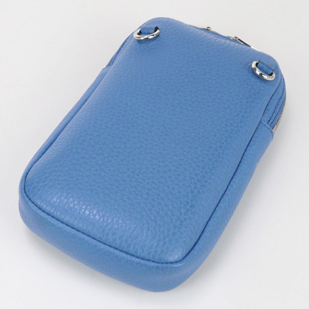 Flou Zipped Top Handle Bag Vitello Daino Small