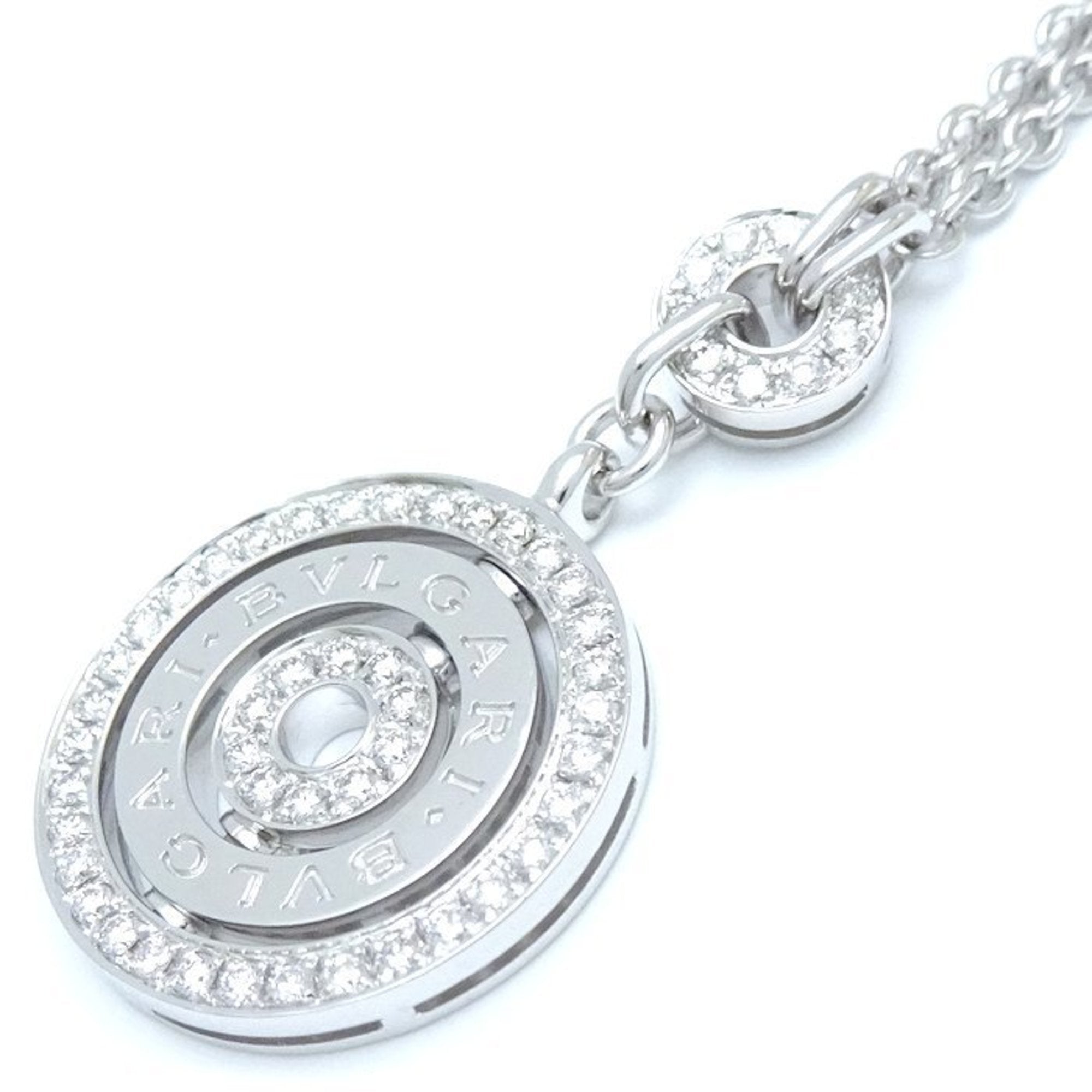 Astrale Cherchi Pendant Necklace 18K White Gold