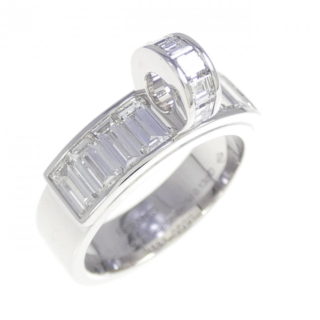 Ring 18K White Gold with Diamond Mini