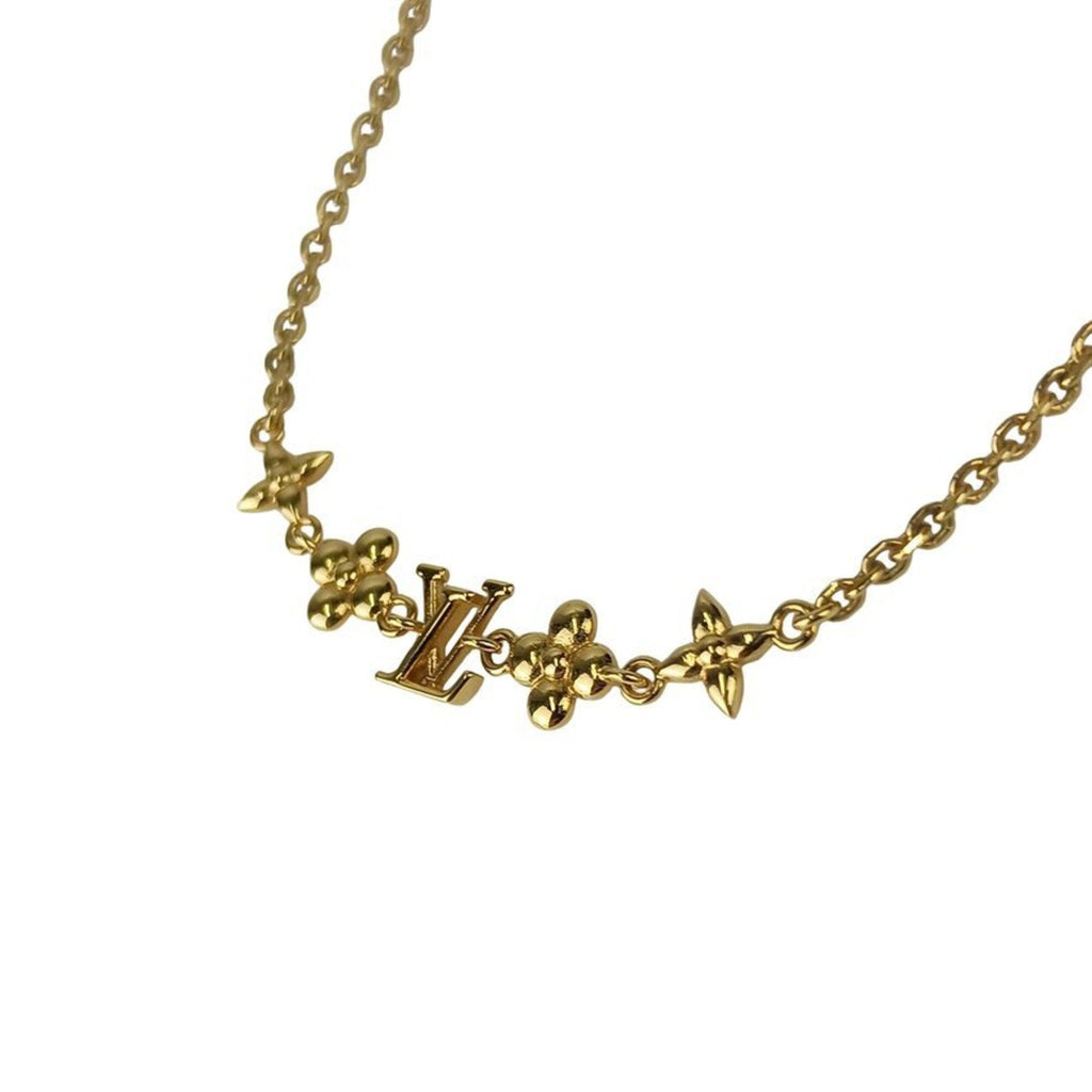 Pendant Necklace Gold Metal