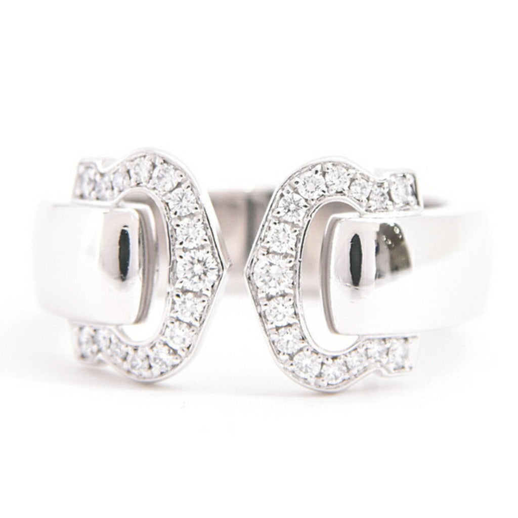 C2 Ring 18K White Gold with Diamond