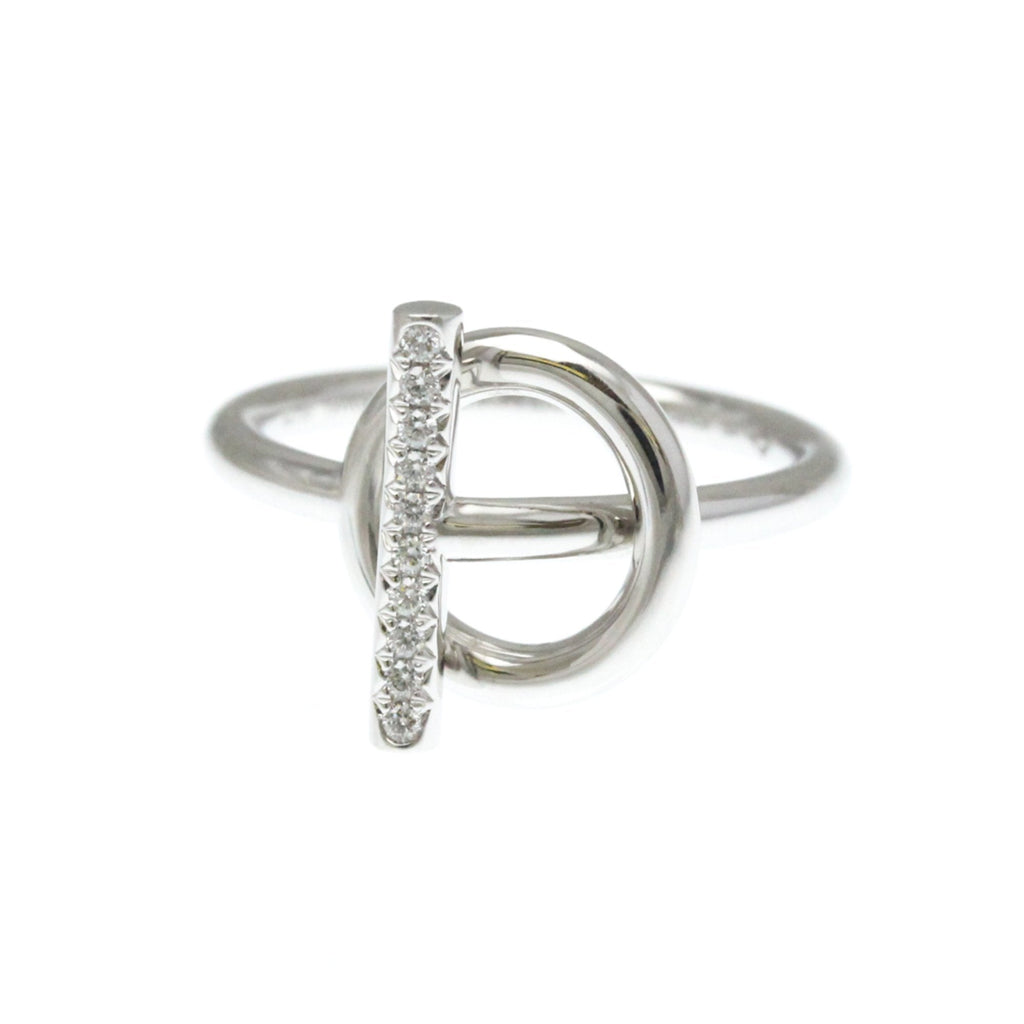 Ring 18K White Gold with Diamond