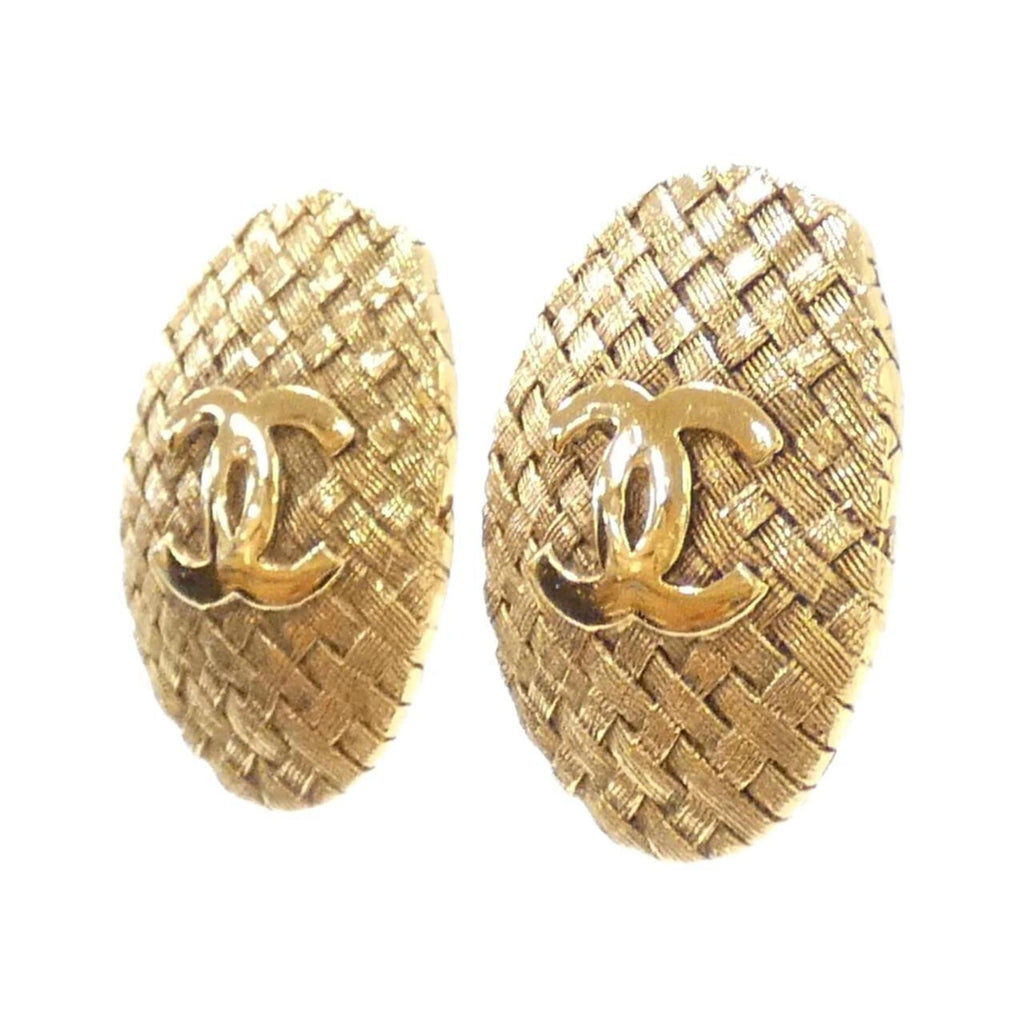 Earrings Gold-Tone Metal