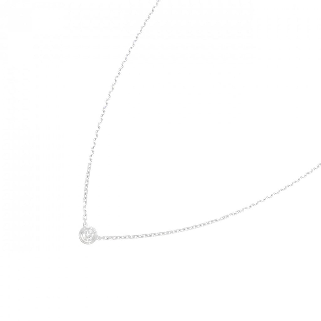 Pendant Necklace 18K White Gold