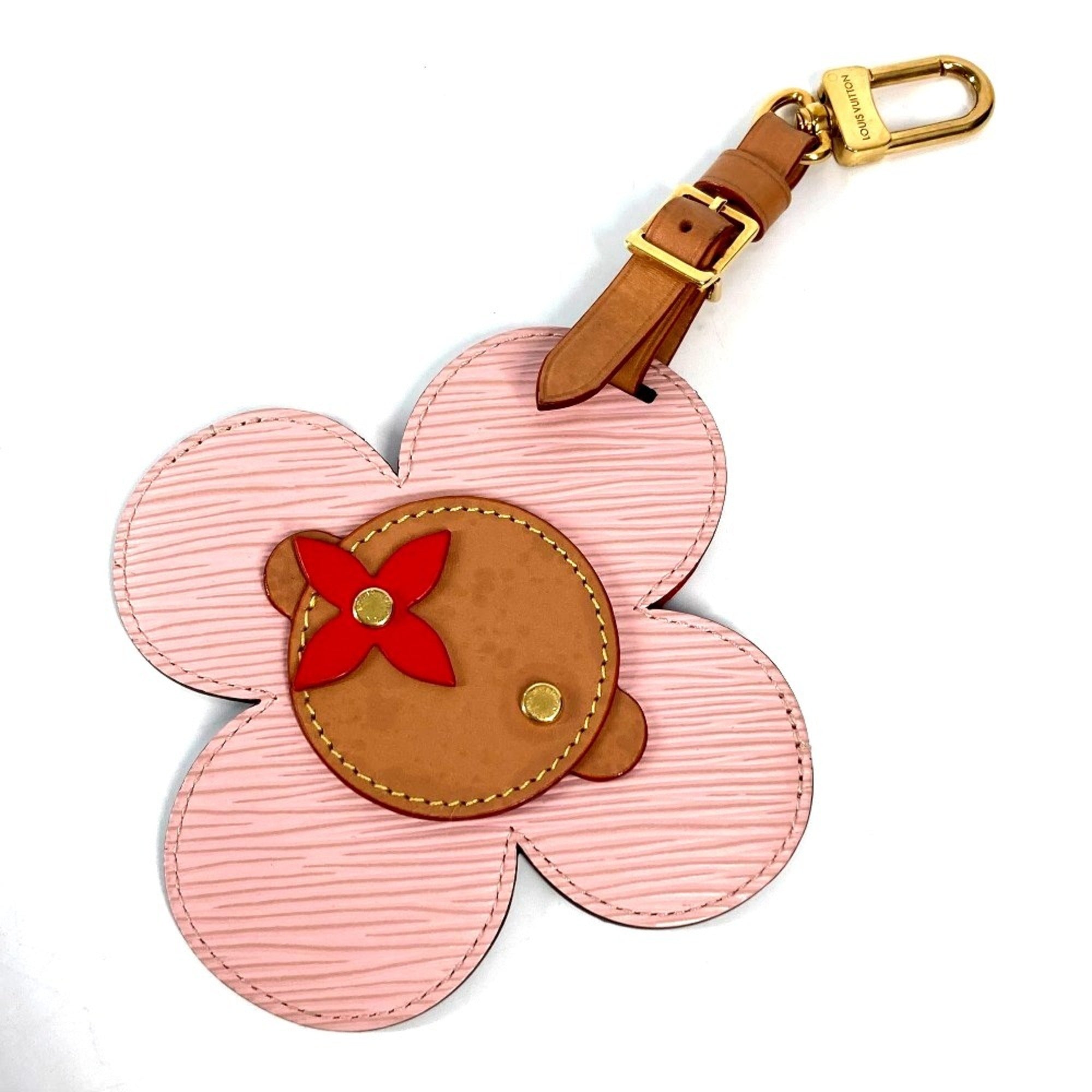 Charm Epi Leather Pink Handbag Charm