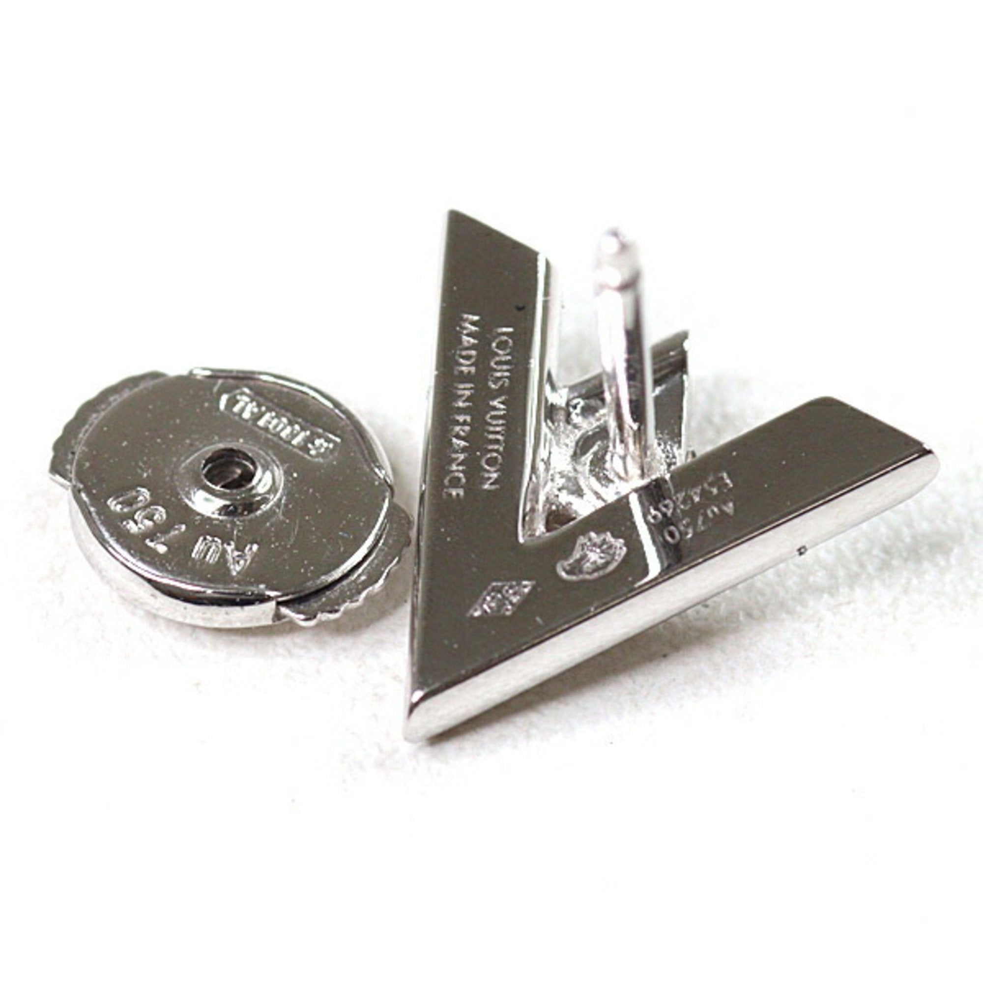 Earrings 18K White Gold