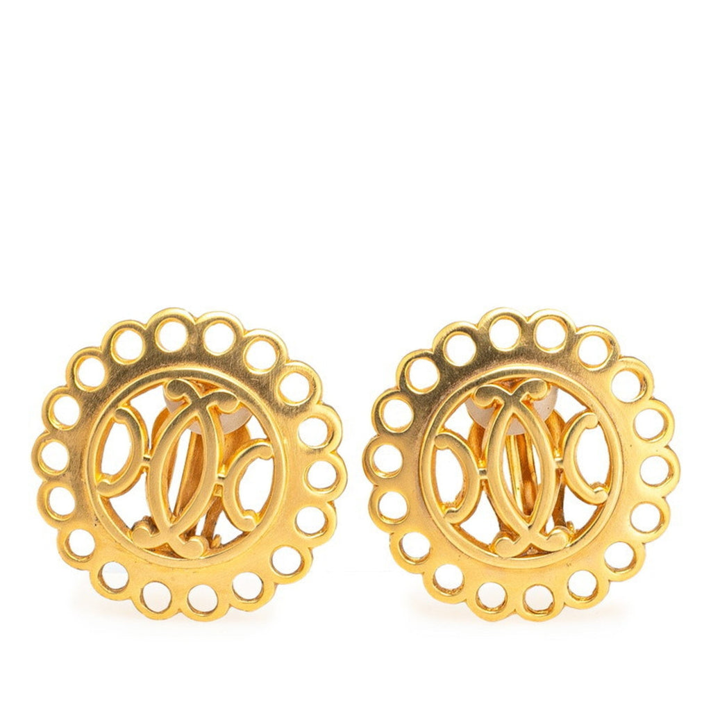 Clip-On Earrings Gold Plated