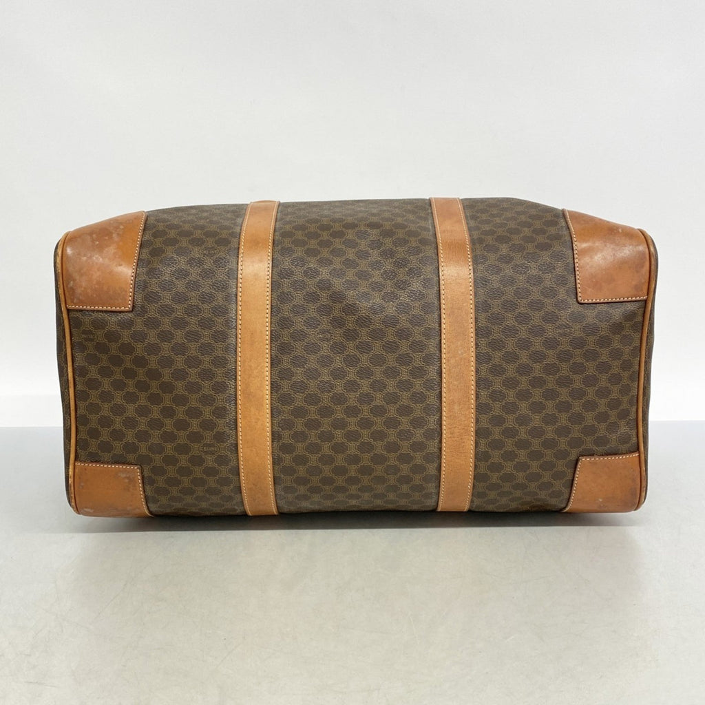 Vintage Duffle Bag Macadam Coated Canvas Large