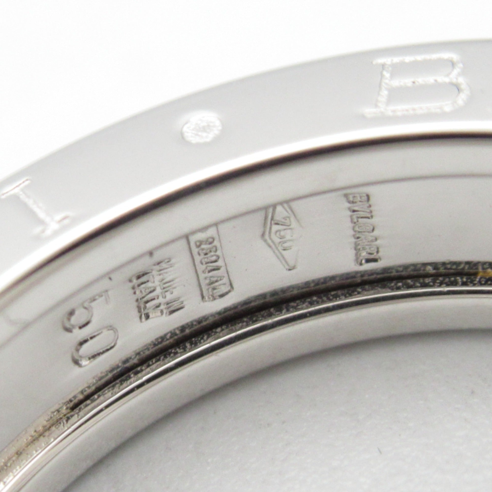 B.Zero1 Ring 18K White Gold and Sterling Silver