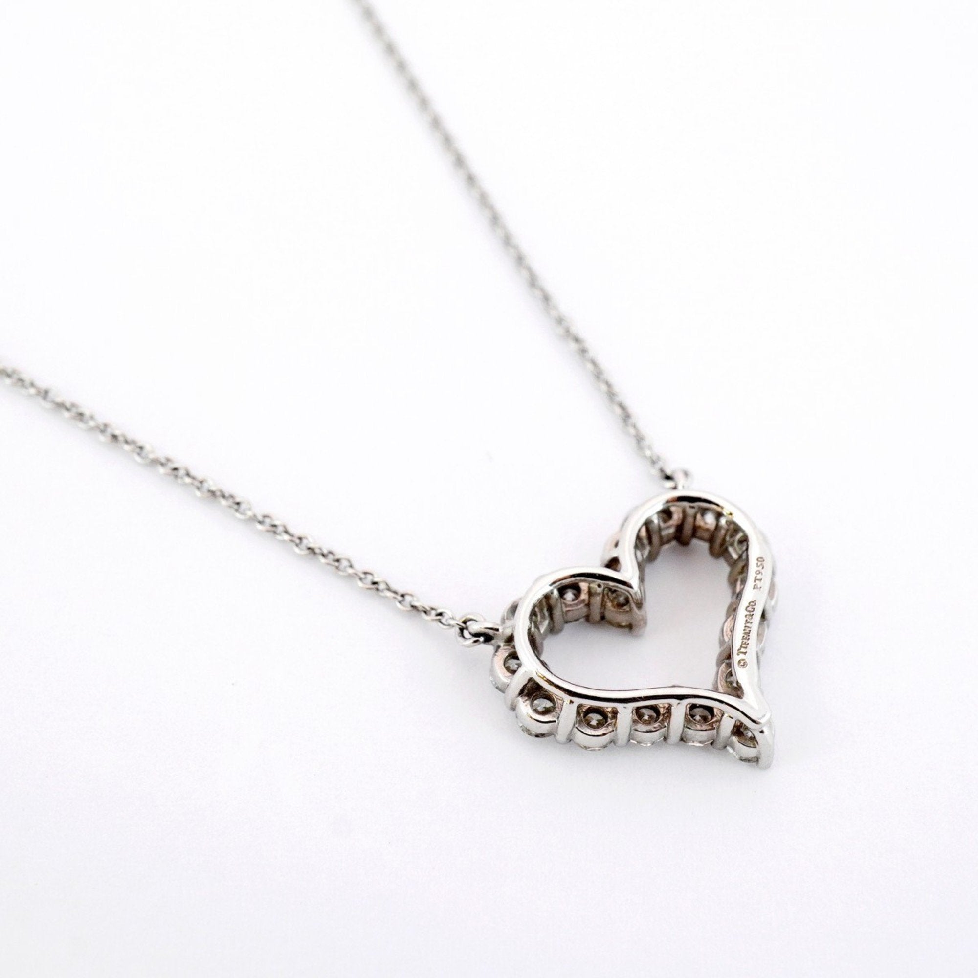 Pendant Necklace Platinum with Diamond