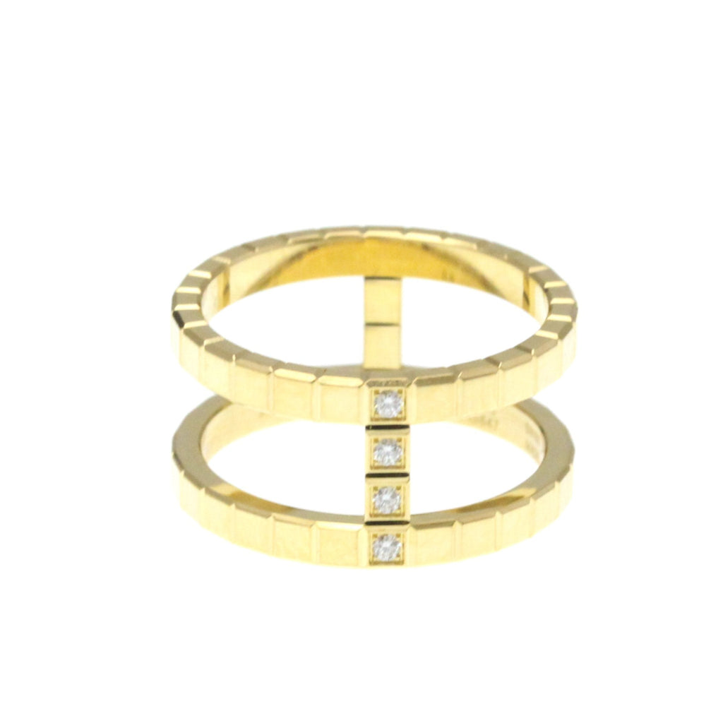 Ice Cube Ring 18K Yellow Gold with Diamond