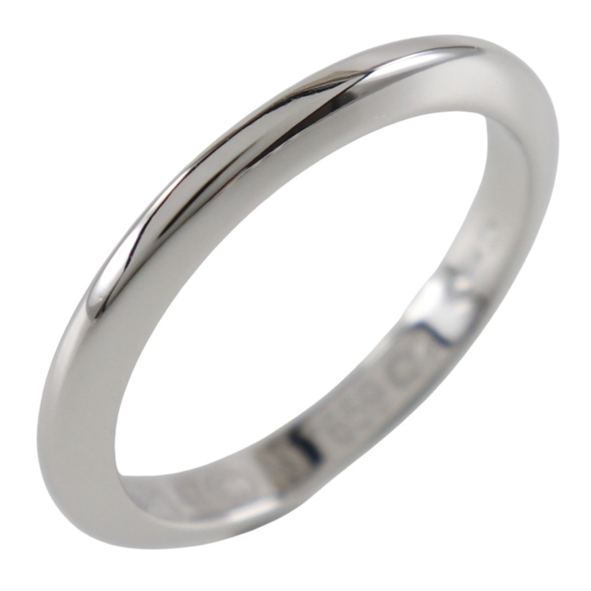 Knife Edge Ring Platinum