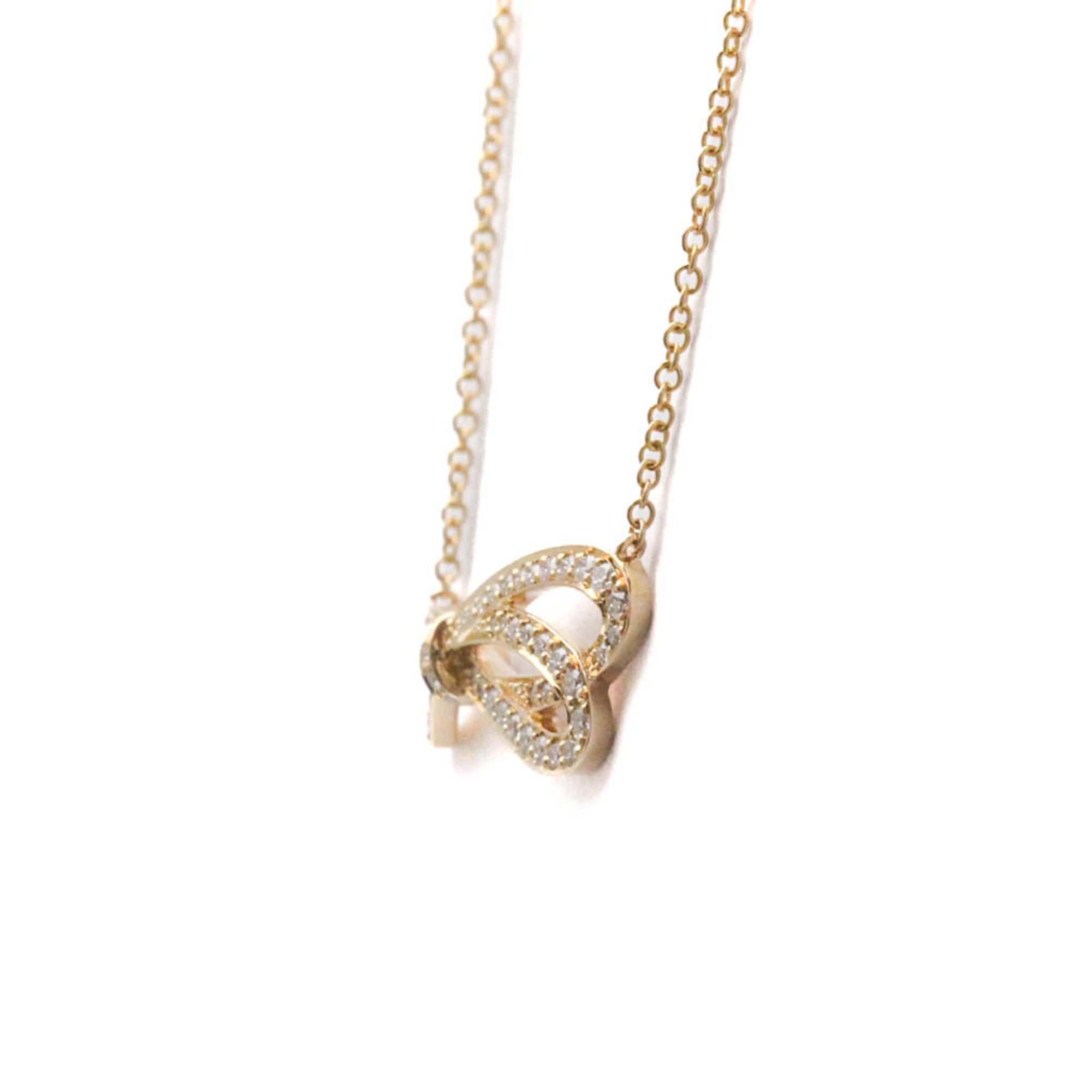 Pendant Necklace 18K Rose Gold with Diamond