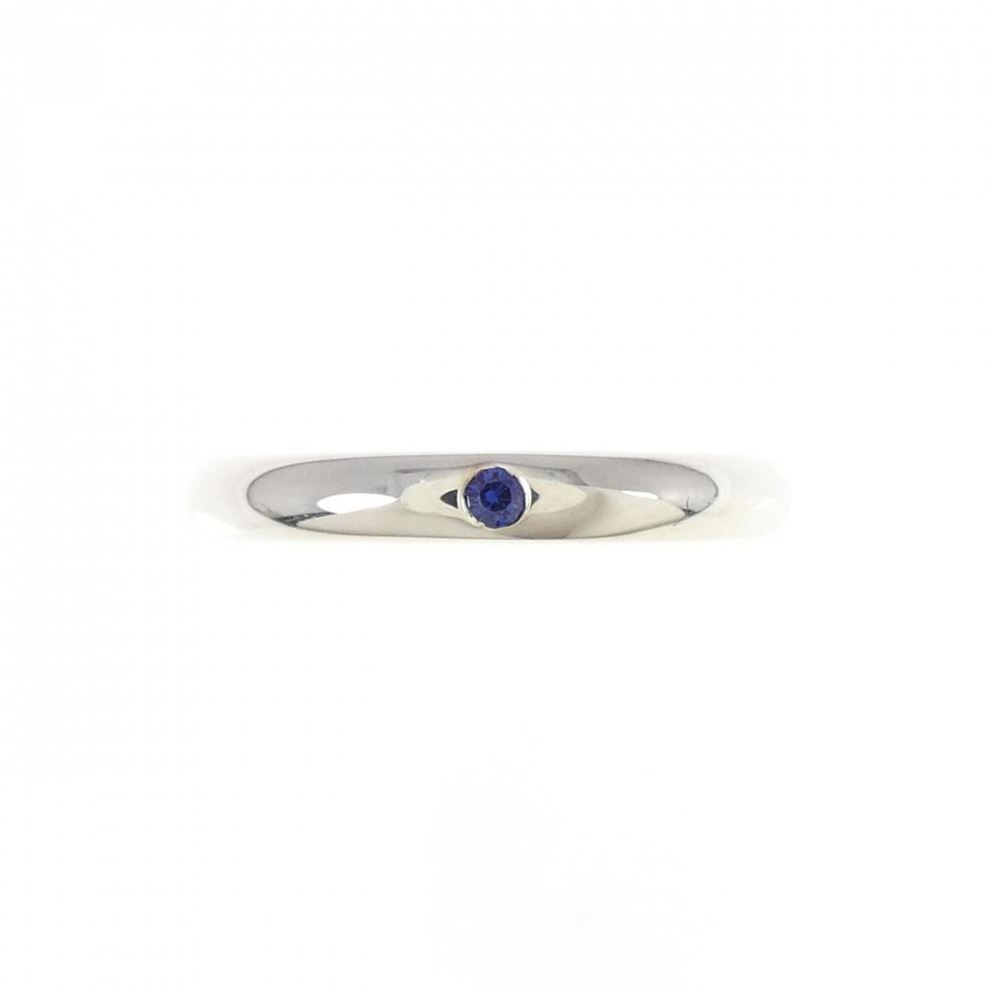 Ring Sterling Silver with Sapphire
