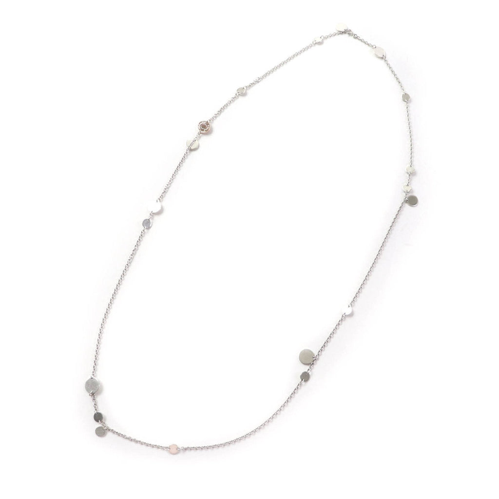 Sellier Pendant Necklace 18K Gold and Sterling Silver