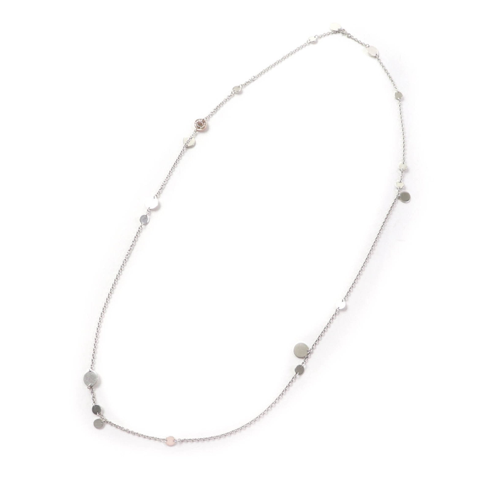 Sellier Pendant Necklace 18K Gold and Sterling Silver