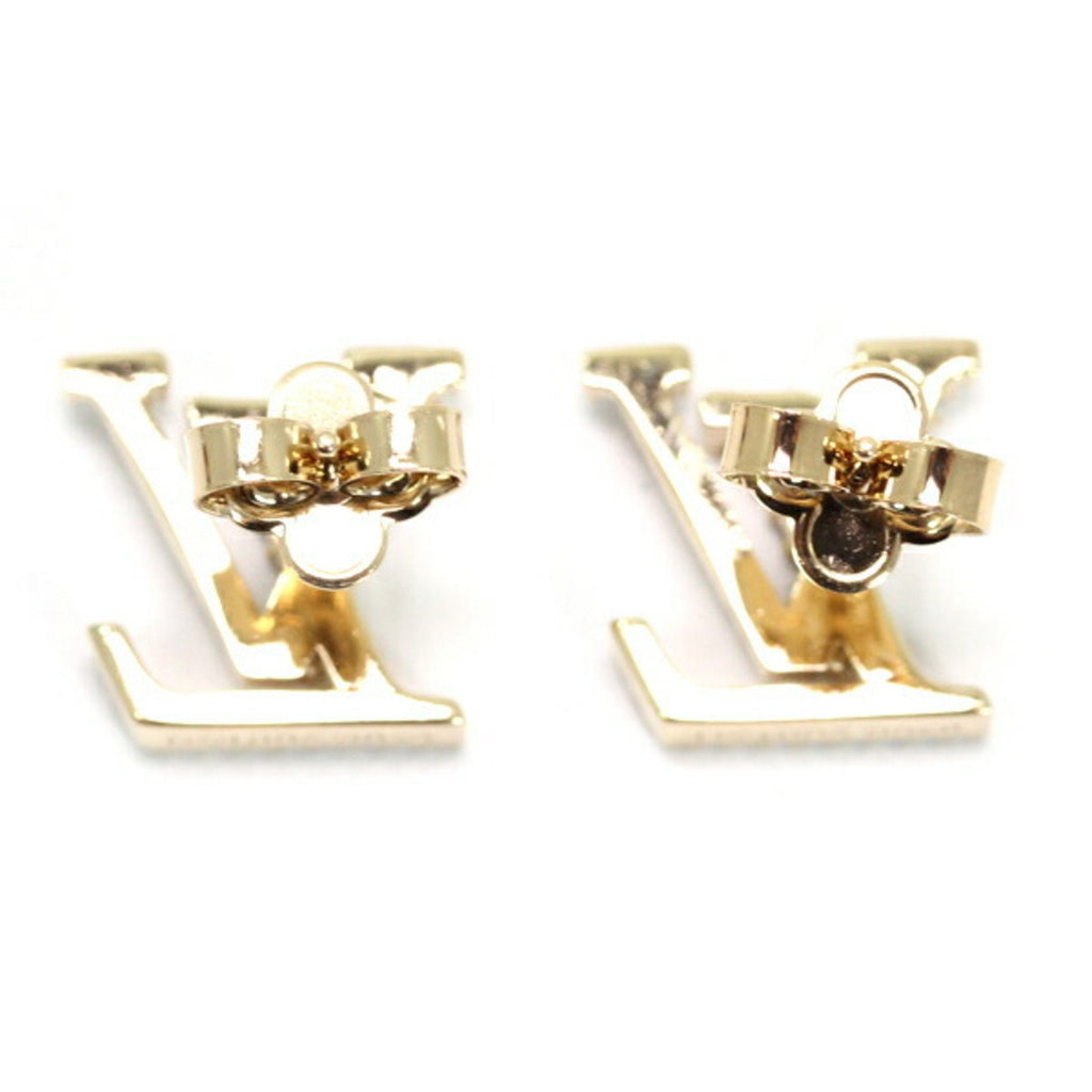 Earrings Rhinestone Gold-Tone Metal