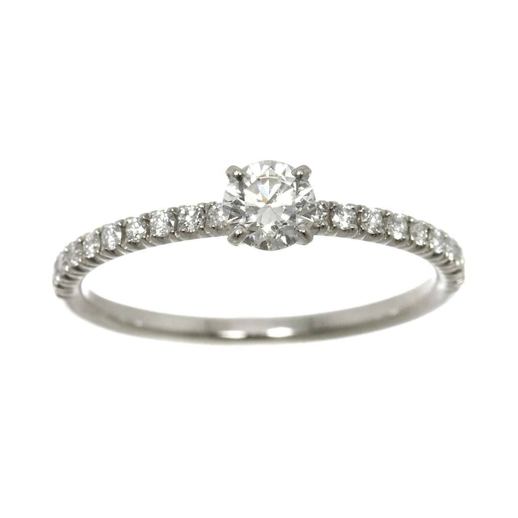 Ring Platinum With Diamond 0.24ct
