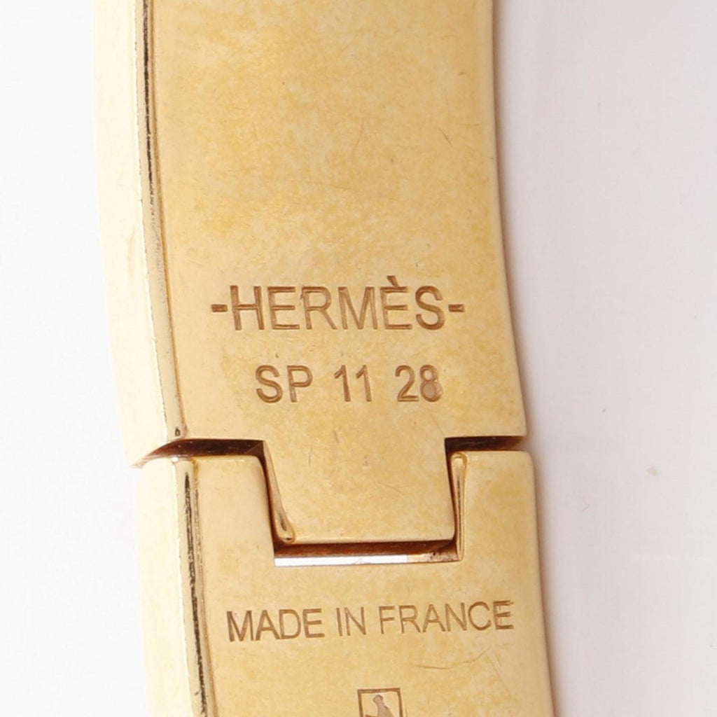 Click H PM Bracelet Enamel and Gold