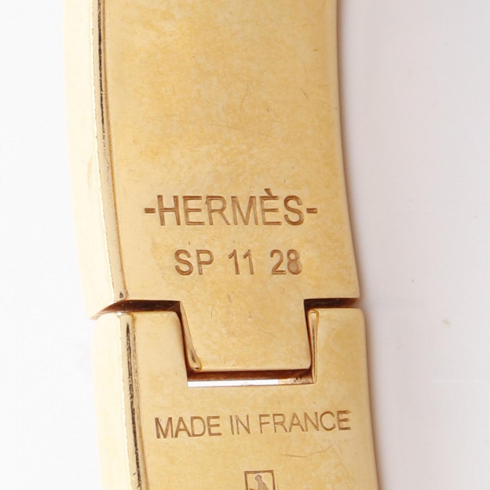 Click H PM Bracelet Enamel and Gold