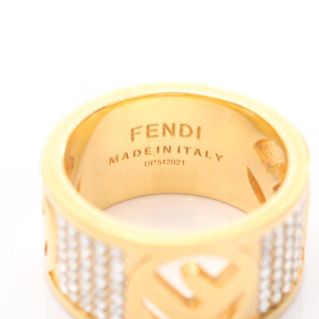 Ring Gold with Rhinestone
