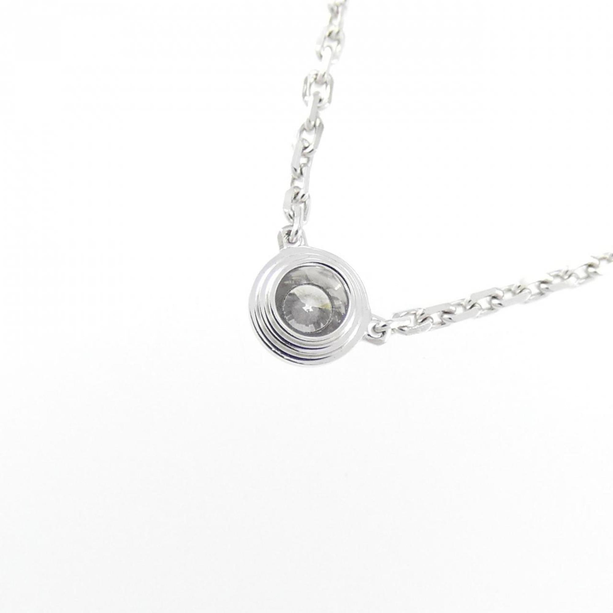 Pendant Necklace 18K White Gold