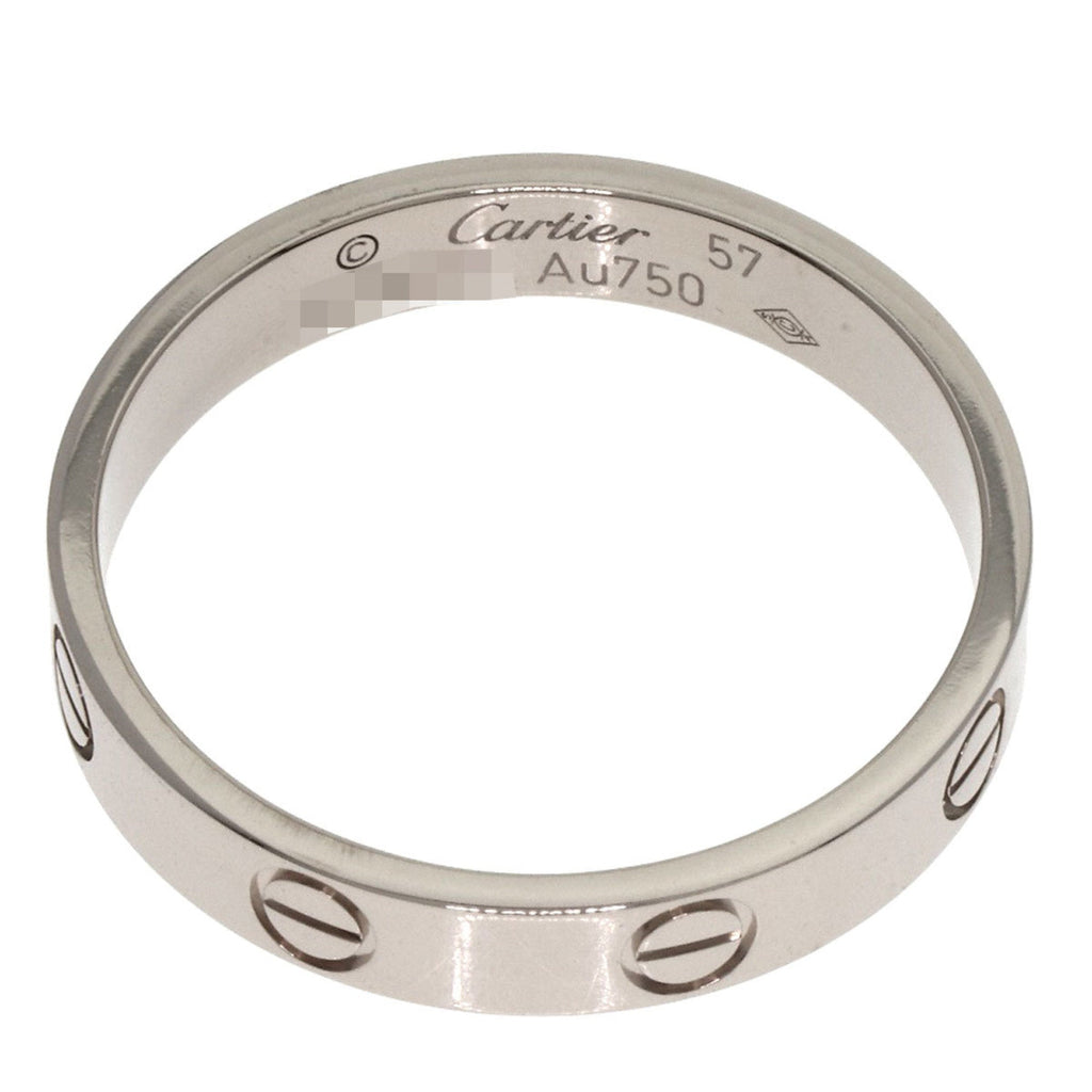 Love Ring 18K White Gold Mini