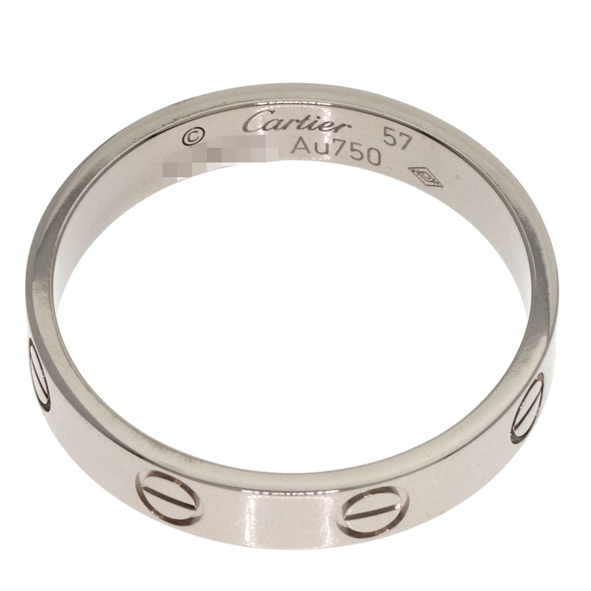 Love Ring 18K White Gold Mini