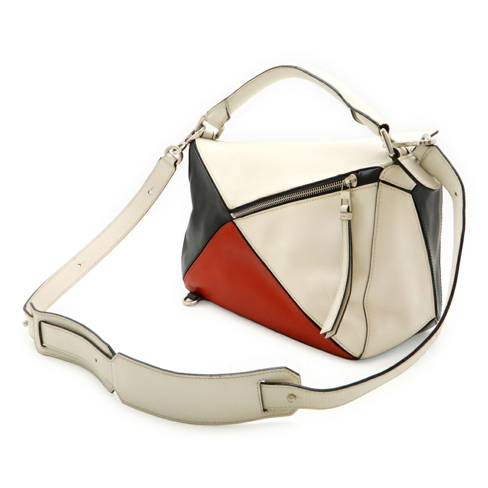 Puzzle Bag Leather Small