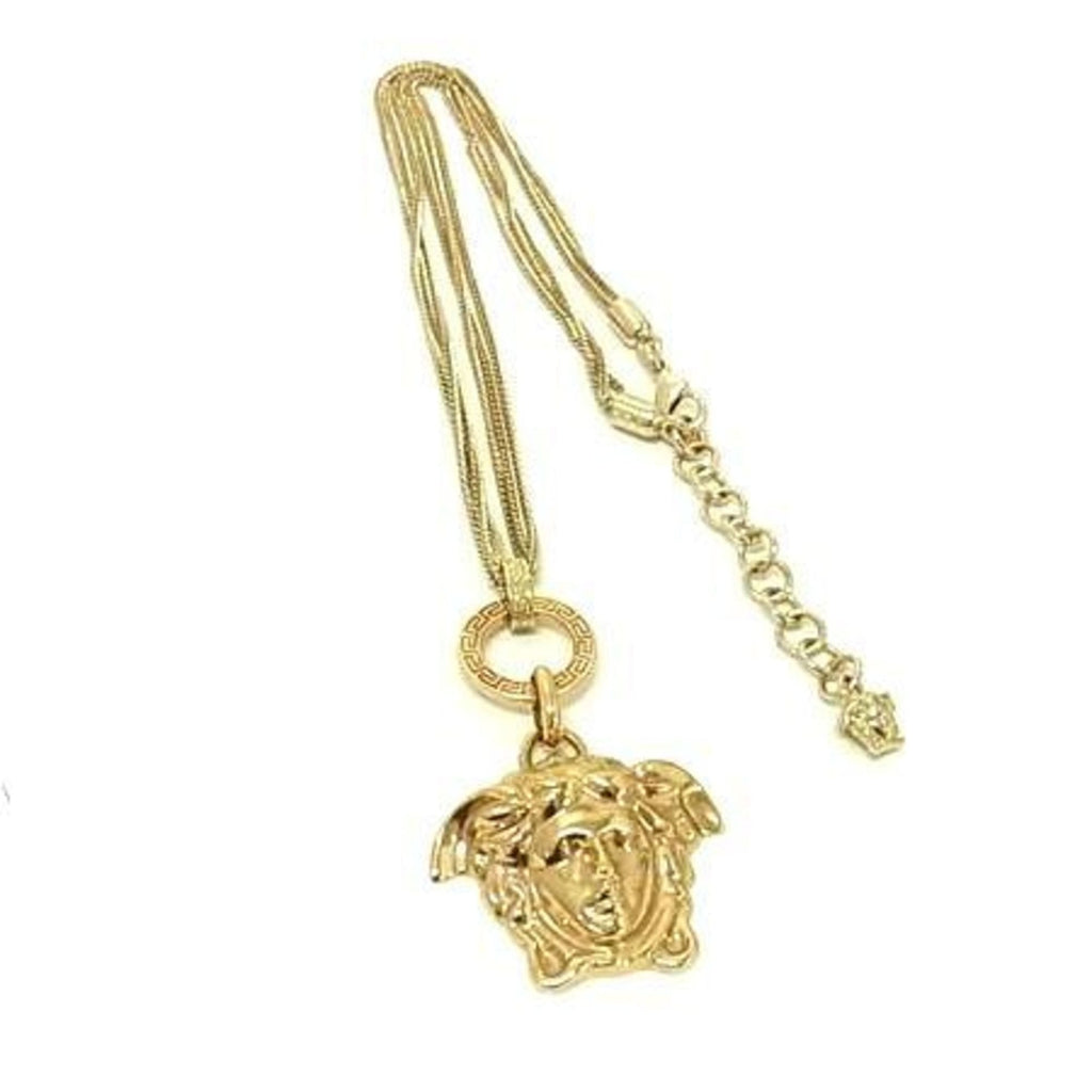 Pendant Necklace Metal Gold