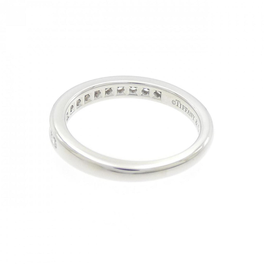 Half Circle Channel Setting Ring with Diamond
