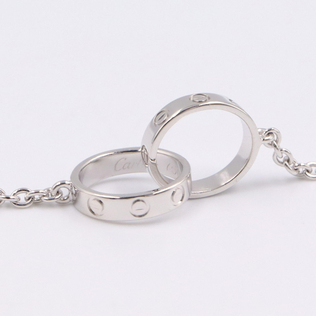 Love Pendant Necklace 18K White Gold