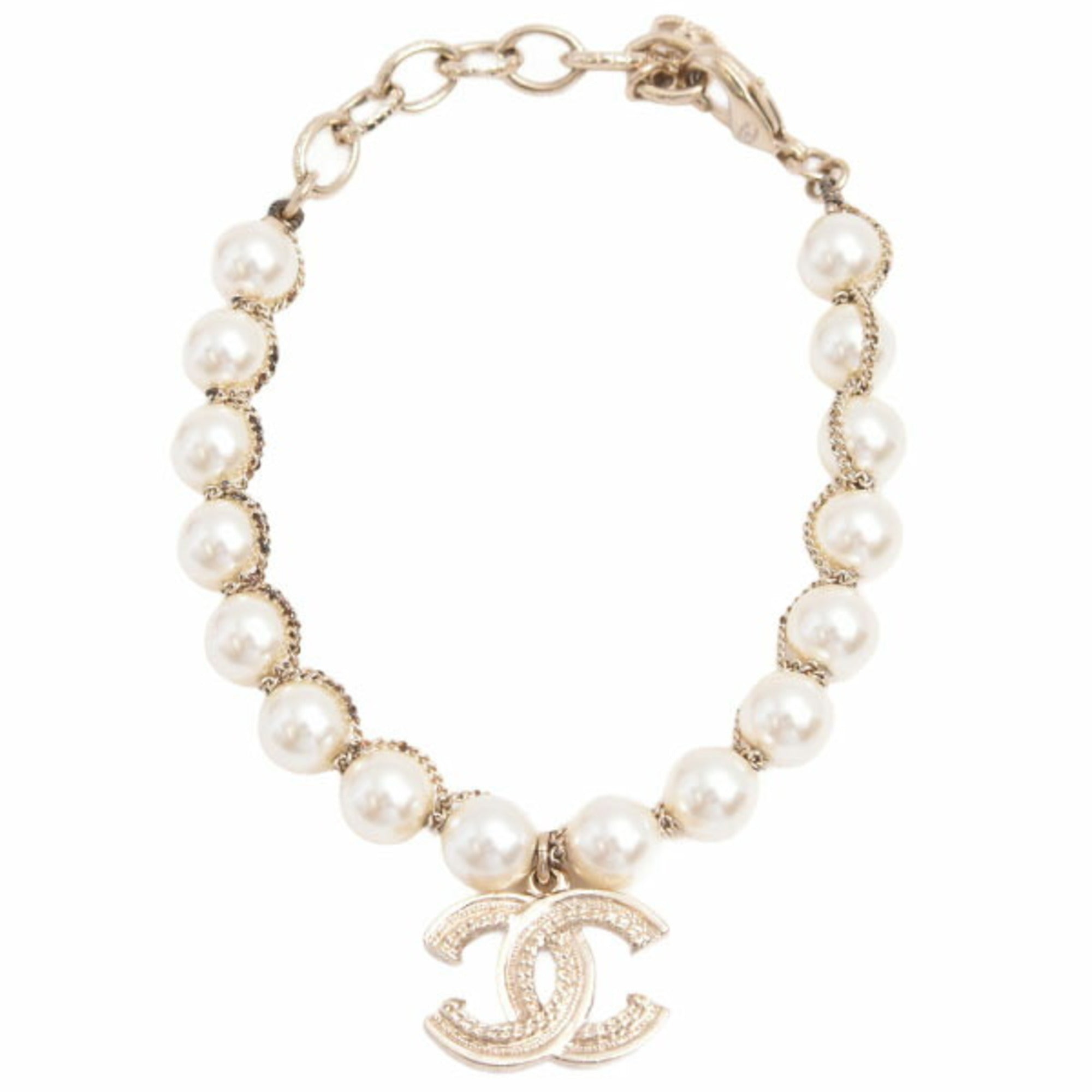 CC Logo Chain Bracelet Metal