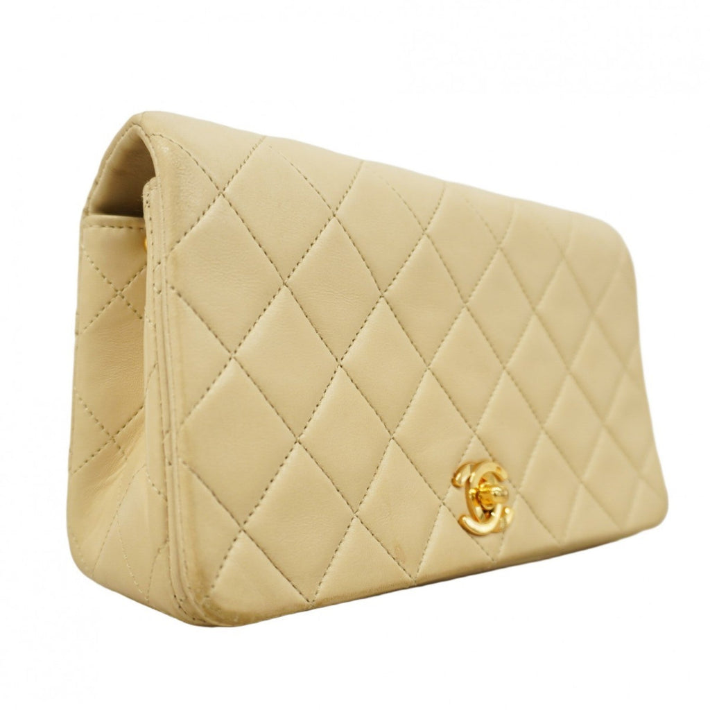 Vintage Full Flap Bag Quilted Lambskin Mini