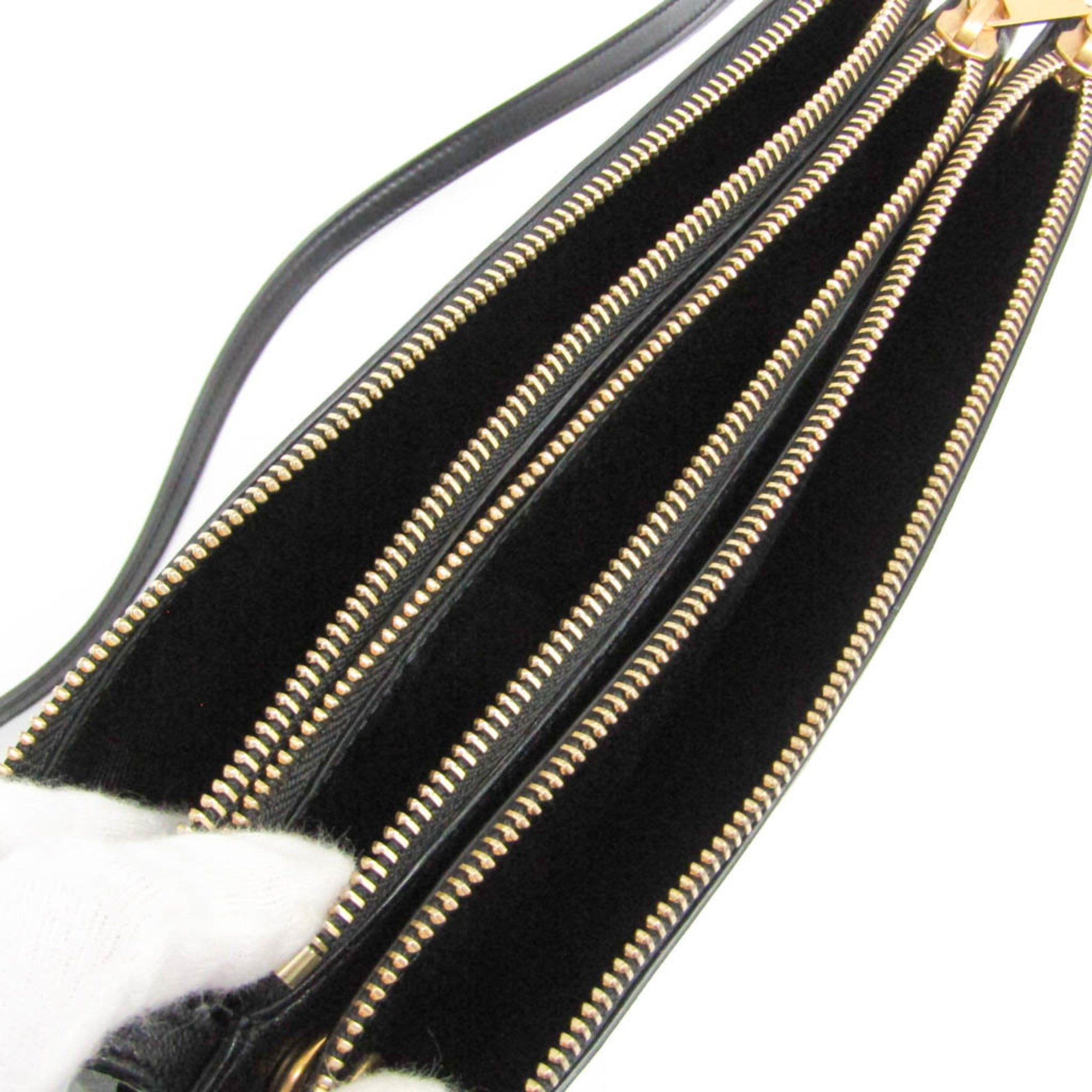 Trio Crossbody Bag Leather Large