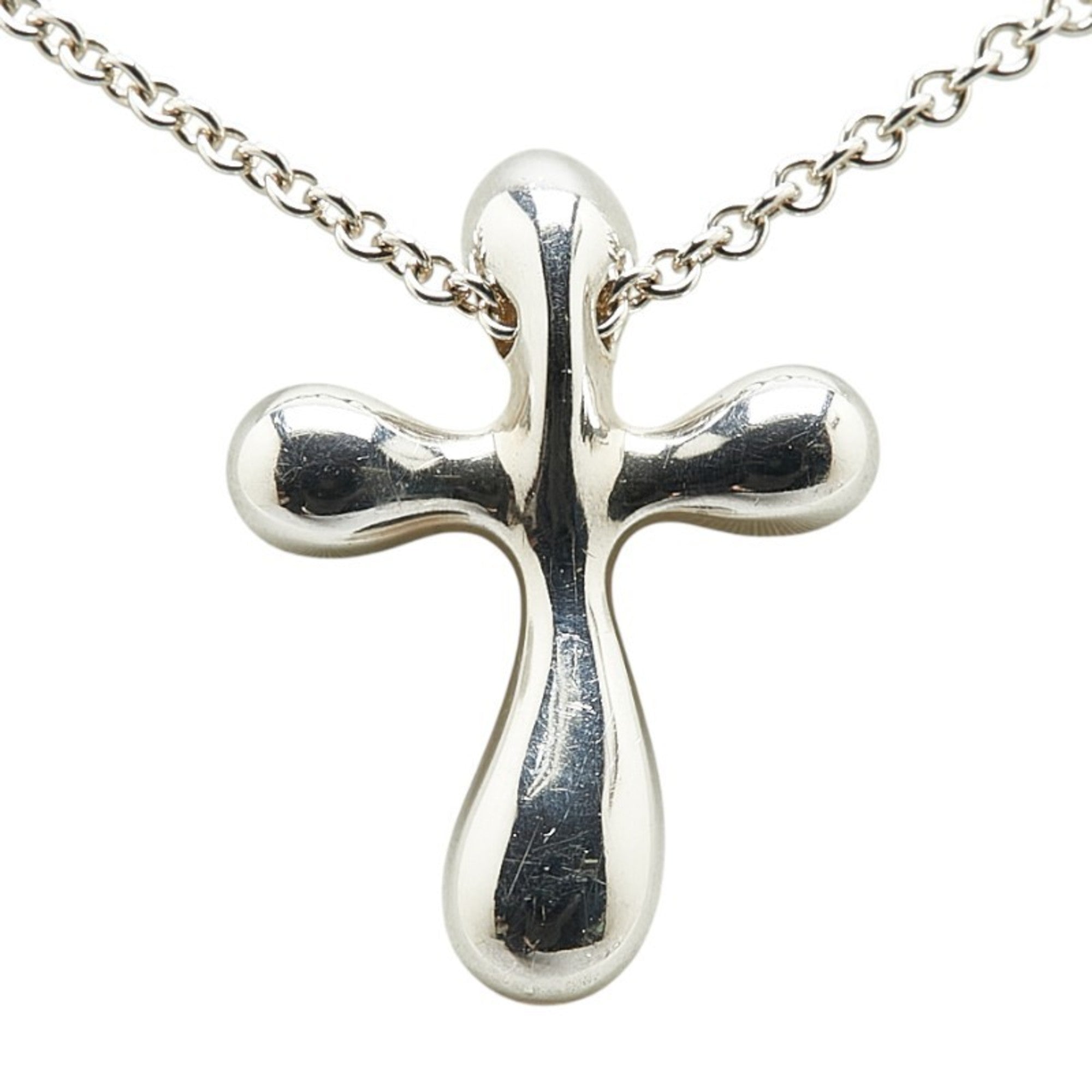 Elsa Peretti Pendant Necklace Sterling Silver 15mm
