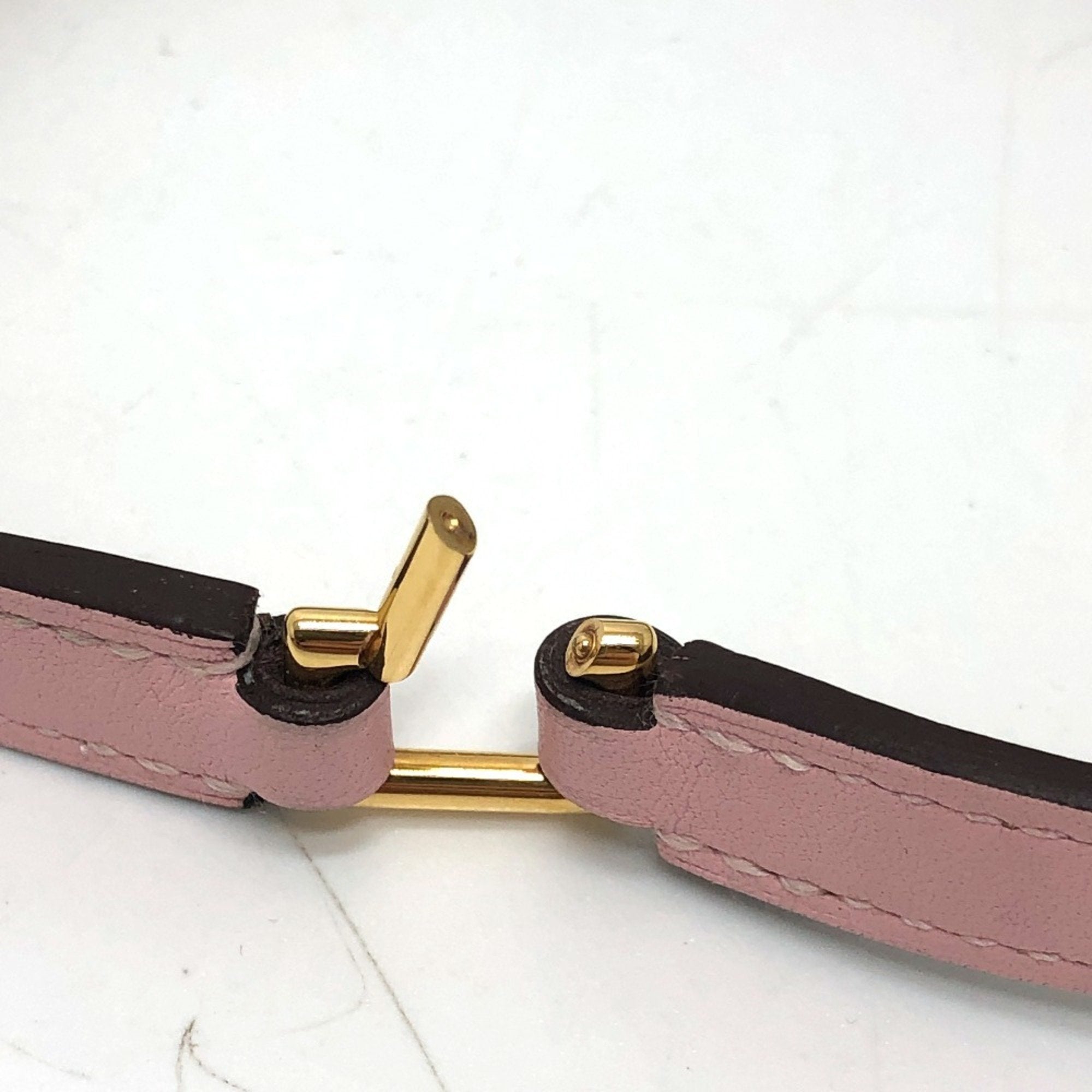 Rival Double Tour Bracelet Swift Leather Pink