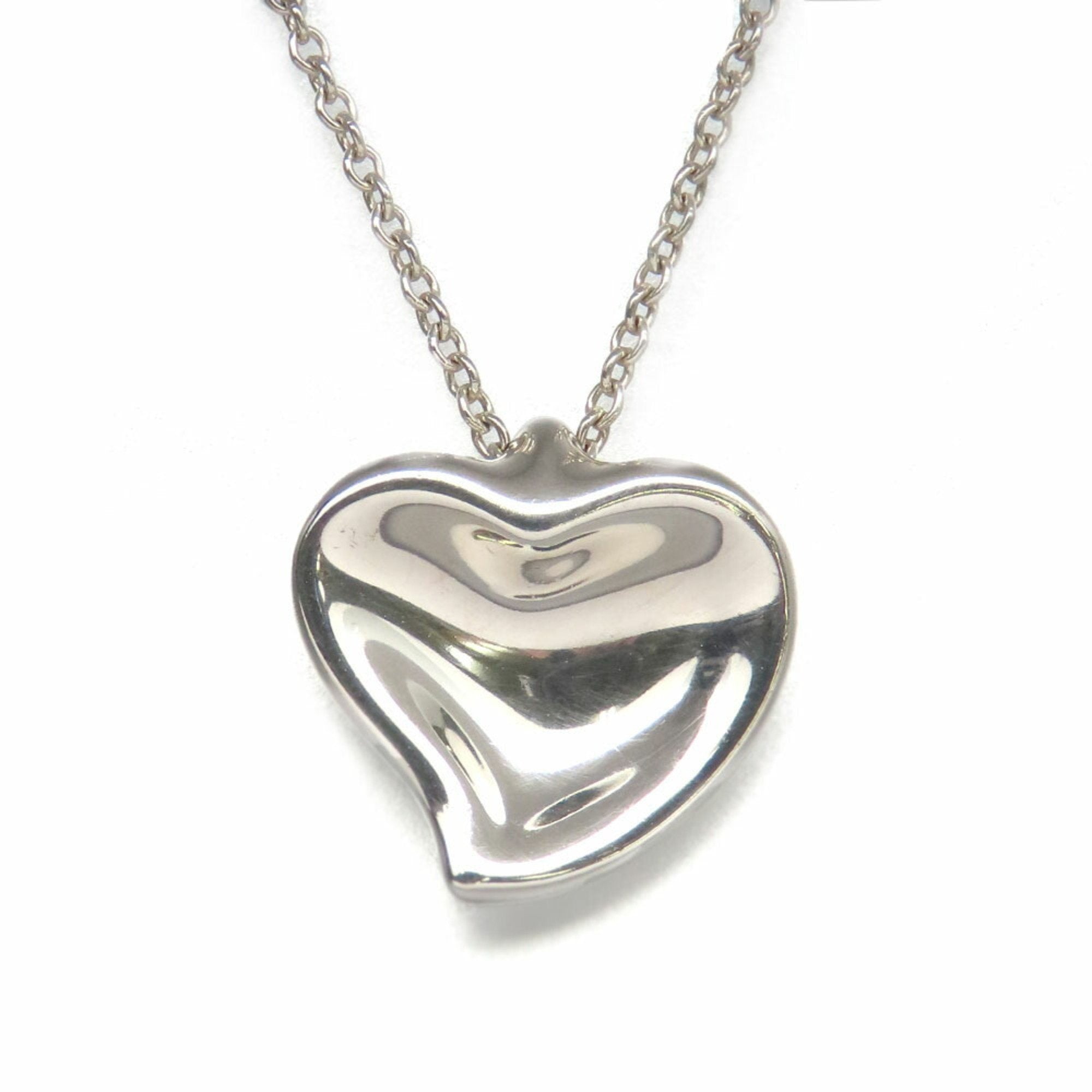 Elsa Peretti Pendant Necklace Sterling Silver 13mm