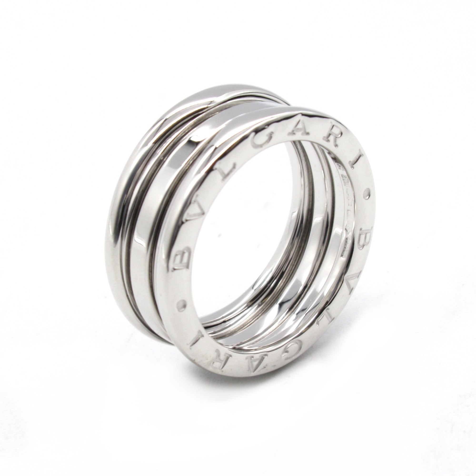 B.Zero1 Ring 18K White Gold and Sterling Silver