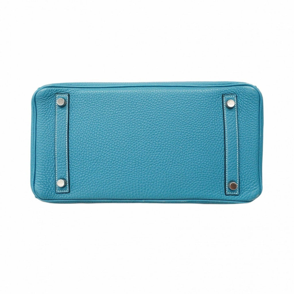 Birkin Handbag Blue Togo with Palladium Hardware 30