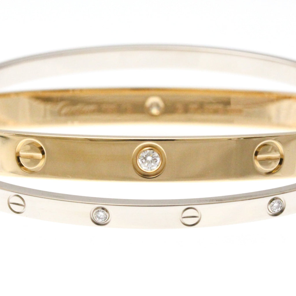 Bracelet 18K Rose Gold and 18K White Gold with Diamond