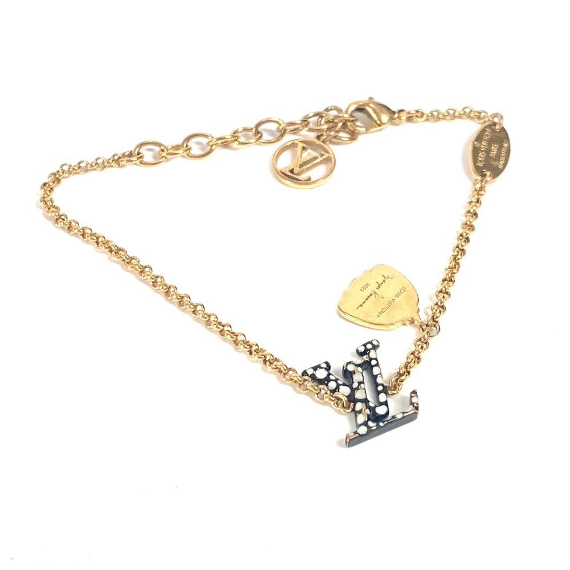 Charm Bracelet Metal Black