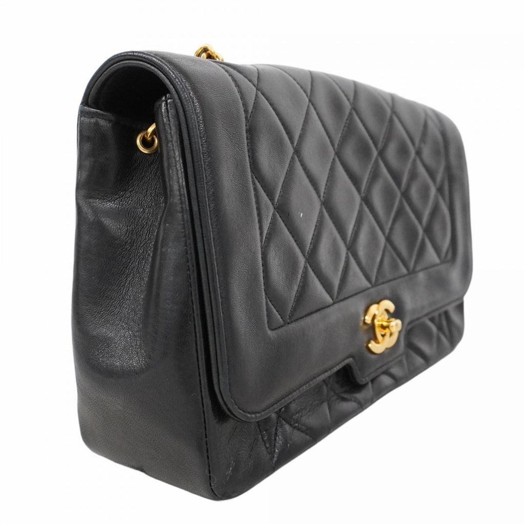 Vintage CC Chain Flap Bag Quilted Lambskin Medium